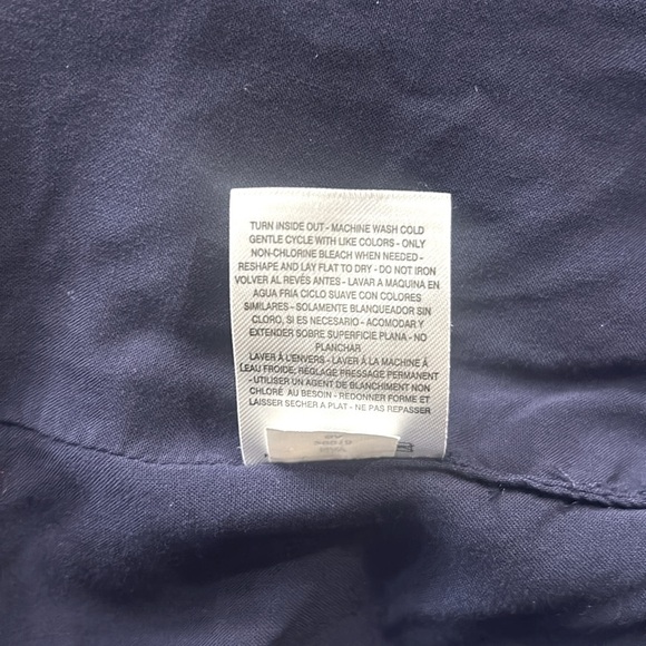 Chelsea & Violet Faux Fur Open Front Long Vest Navy Blue Size Small - Picture 7 of 10